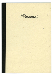 CAHIER APICA A6 COUVERTURE IVOIRE 160 PAGES PAPIER PREMIUM DOS INTERIEUR LIGNE