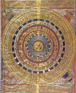 LIVRE D'OR COSMOLOGIE 18.5 X 23 CM