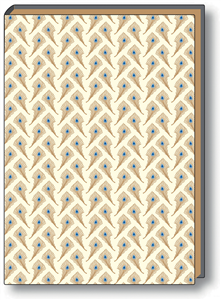cahier rigide avec tranche doree 15x21 cm paon
