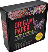 Origami coffret de 500 feuilles 15 x 15 cm - 12 motifs japonais assorties