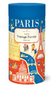 PUZZLE 1000 PIECES PARIS RETRO