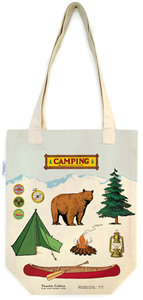 Sac en toile camping 41 x 34 cm