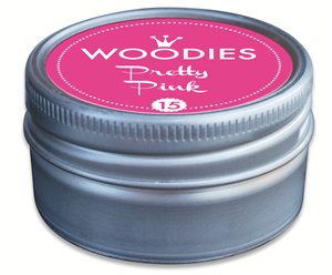Woodies tampon encreur Pretty Pink (15)
