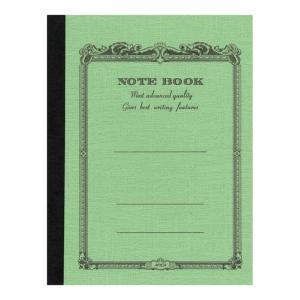 Notebook apica 10 x 15 cm vert interieur ligne