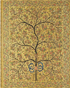LIVRE D'OR ARBRE A SOIE DE VIE 18.5 X 23 CM