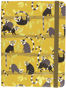 JOURNAL LEMUR PALOOZA 16 x 21 cm