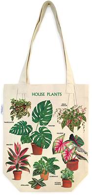 Sac en toile plantes d'intérieur 41 x 34 cm