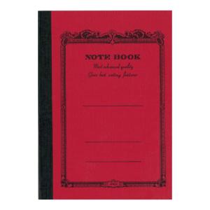 NOTE BOOK APICA 10 X 15 CM ROUGE INTERIEUR LIGNE