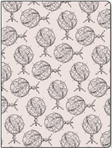 chemise 3 rabats cm.25x33 astronomie