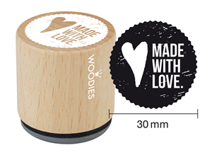 Woodies tampon Made with love