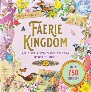 Livre d'autocollants faerie kingdom