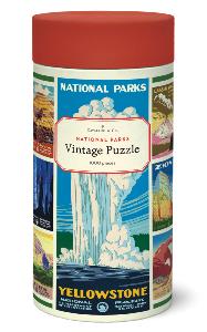 Puzzle 1000 pièces moqaïque parcs nationaux USA 55 x 70 cm
